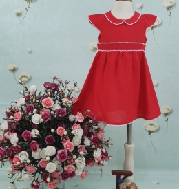 ĐẦM  LINEN RODE SIZE NHÍ  TAMIUY
